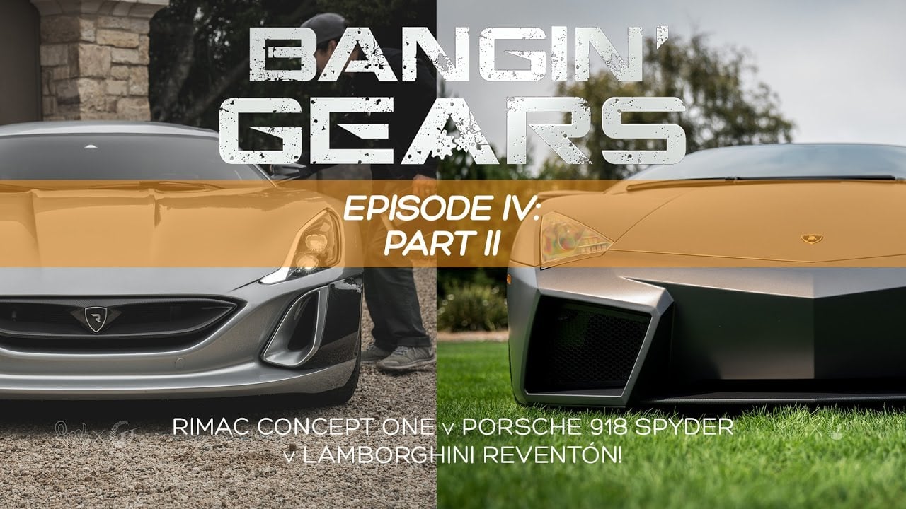 GETTING TO KNOW THE RIMAC CONCEPT ONE & LAMBORGHINI REVENTÓN! BANGIN' GEARS - Ep. 4 PART 2 of 3