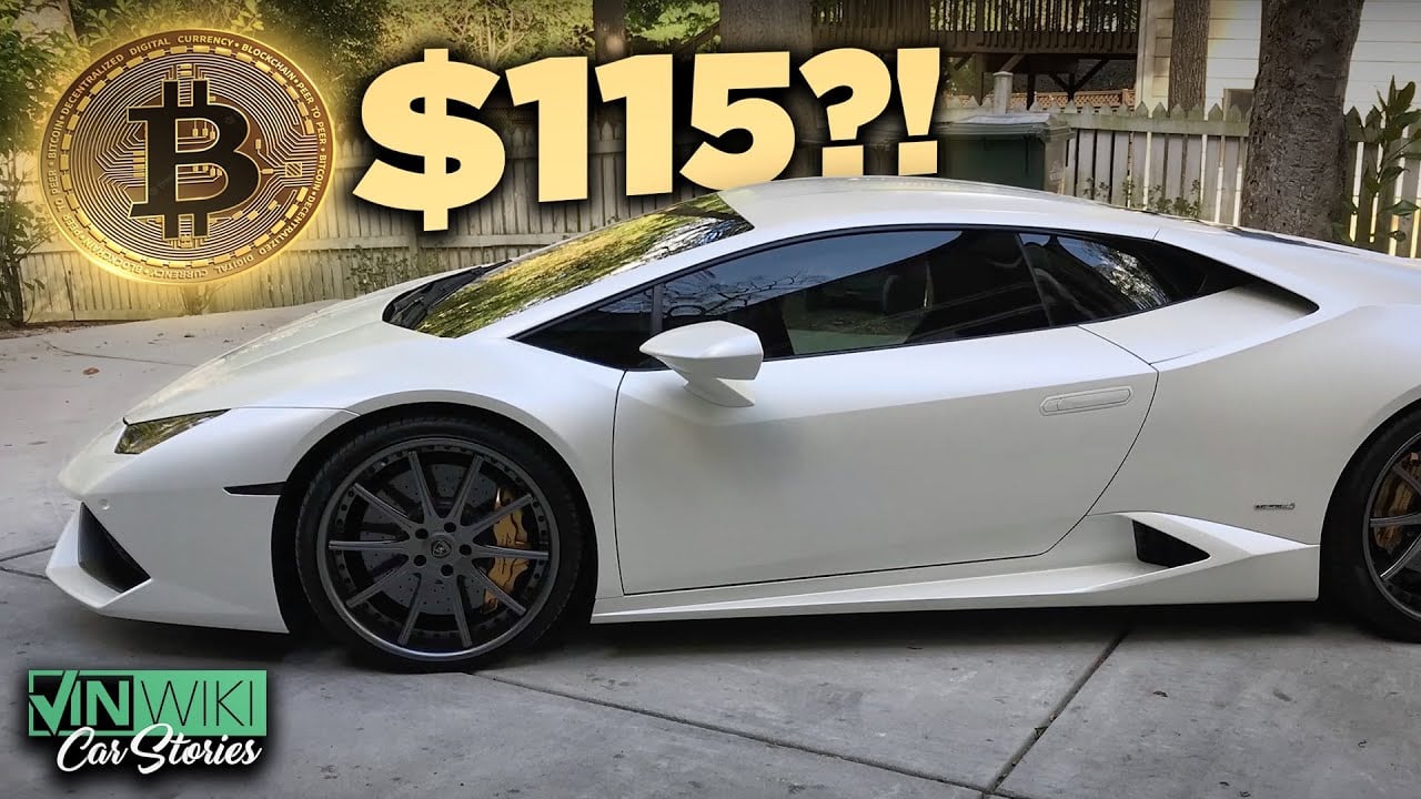 I bought a Lamborghini with Bitcoin