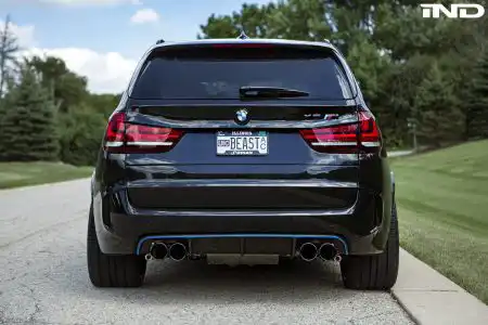 A Black Sapphire Metallic BMW X5 M