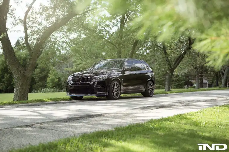 A Black Sapphire Metallic BMW X5 M Gets A Makeover