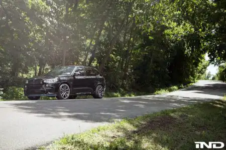 A Black Sapphire Metallic BMW X5 M