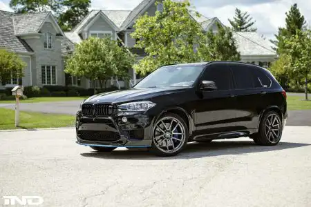 A Black Sapphire Metallic BMW X5 M
