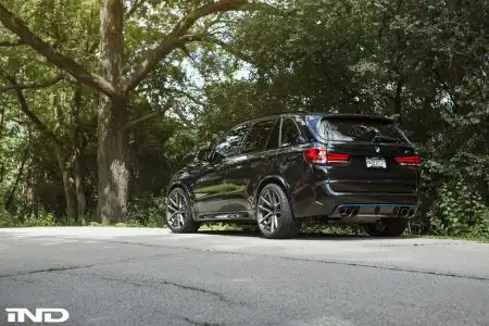 A Black Sapphire Metallic BMW X5 M