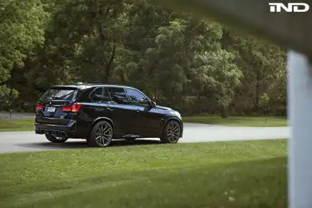 A Black Sapphire Metallic BMW X5 M