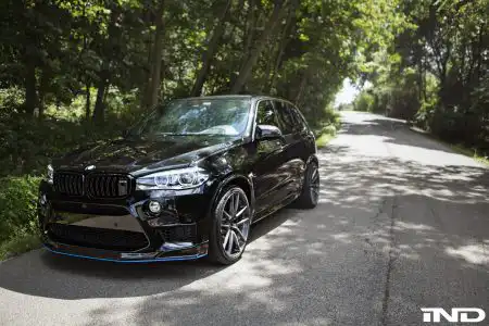 A Black Sapphire Metallic BMW X5 M