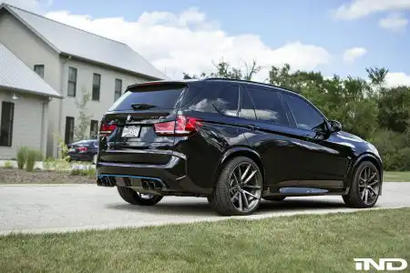 A Black Sapphire Metallic BMW X5 M