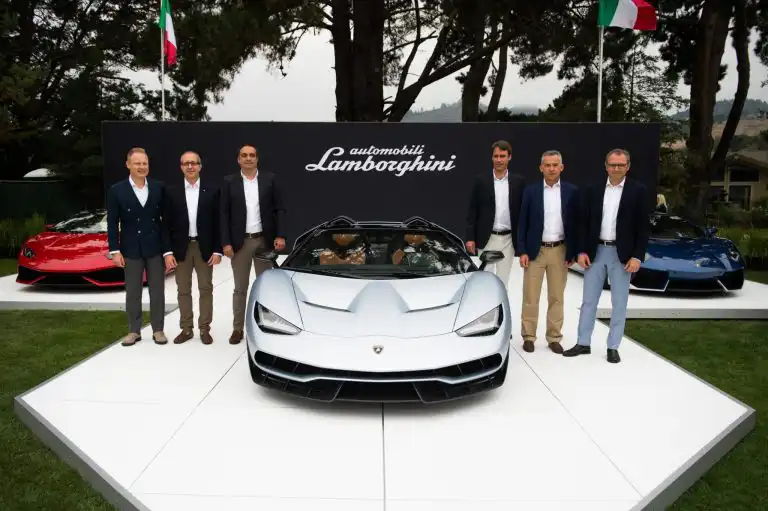Lamborghini Unveils Centenario Roadster In California