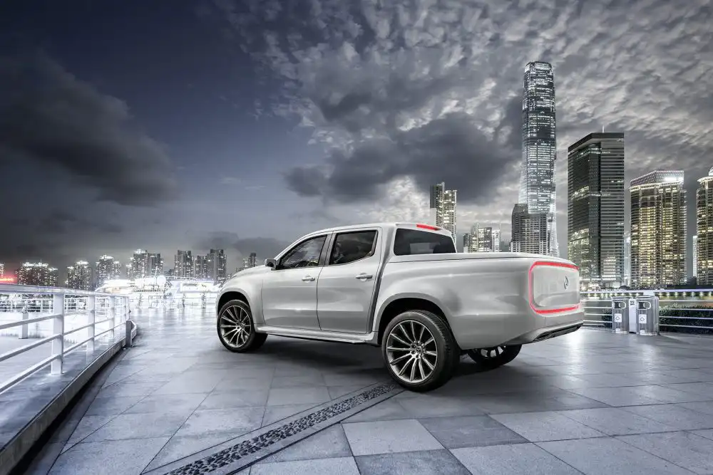 Mercedes-Benz Concept X-CLASS stylish explorer – Exterior, White metallic;