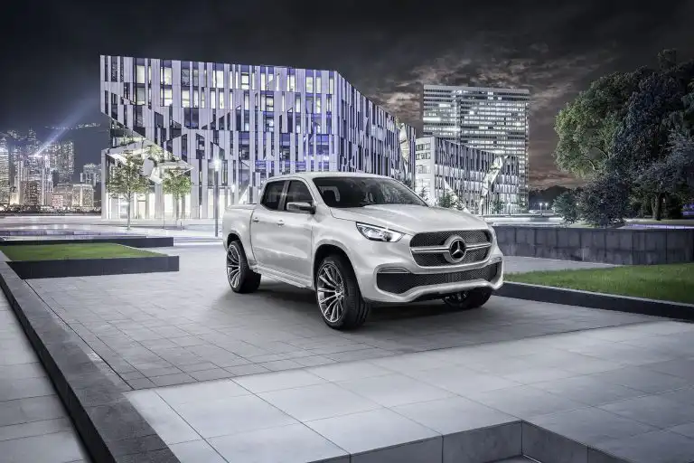 First Live Photos Of The Controversial New Mercedes X-Class Pickup