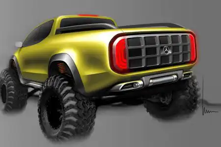 Mercedes-Benz Concept X-CLASS – Erster Ausblick auf den neuen Pickup mit Stern