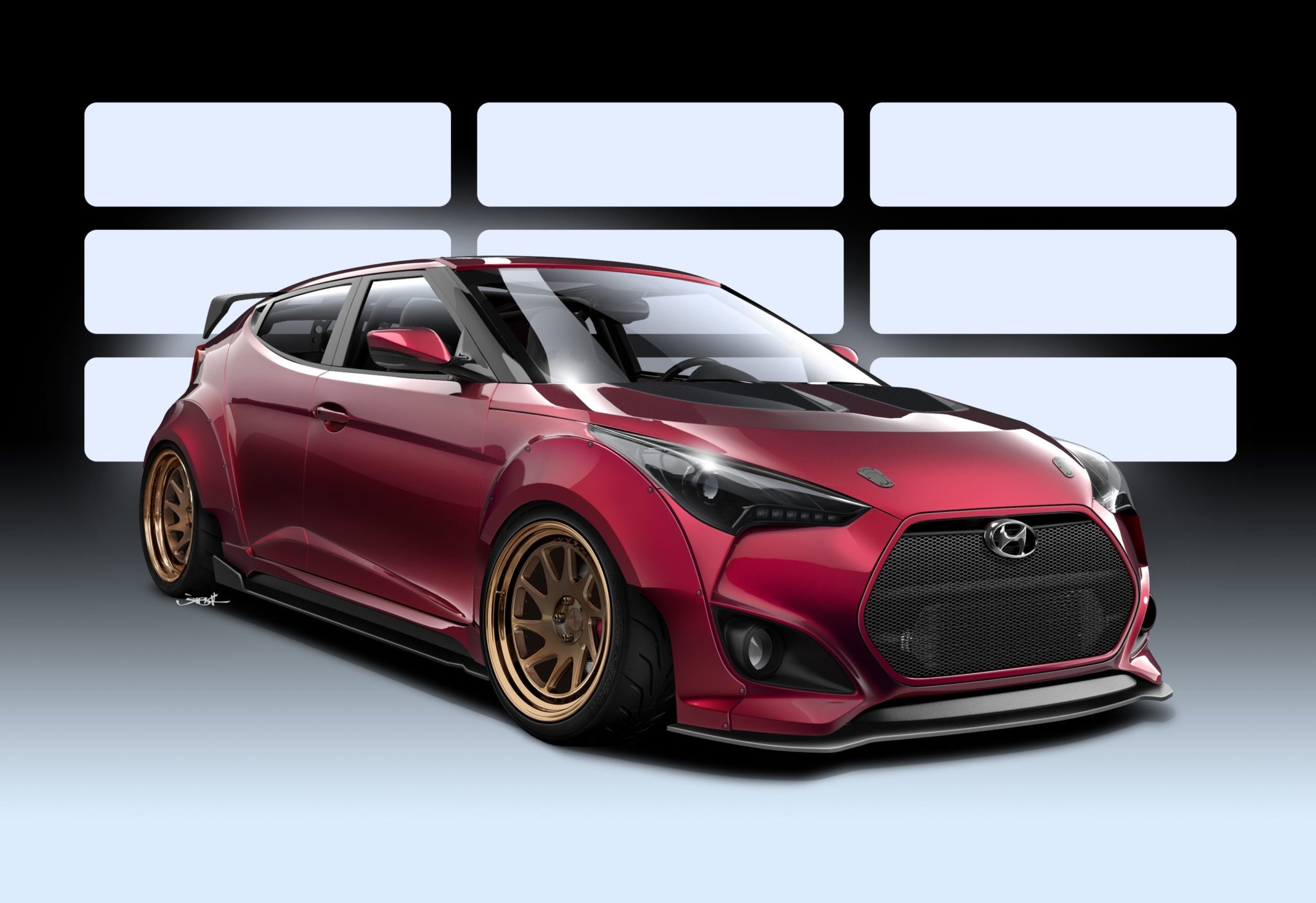 Race-ready Veloster Concept Revealed For The 2016 Sema Show