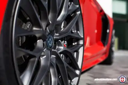 Gorgeous Red Audi R8 With HRE Wheels By Wheels Boutique