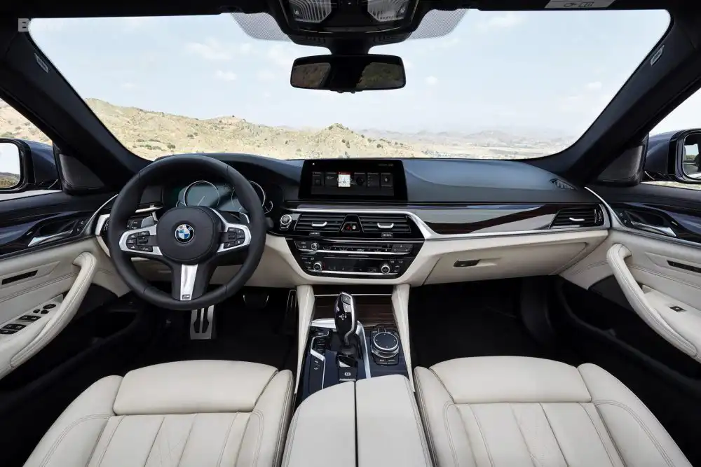 World Premiere: The All-New BMW 5 Series 30 bmw-g30-5-series-m-sport-interior-26