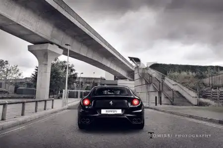 Black Ferrari FF Wallpaper 1920px