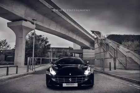 Black Ferrari FF Wallpaper 1920px
