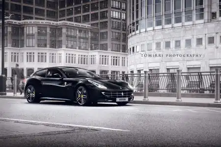 Black Ferrari FF Wallpaper 1920px
