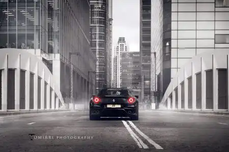 Black Ferrari FF Wallpaper 1920px