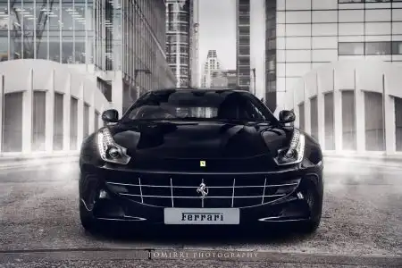 Black Ferrari FF Wallpaper 1920px