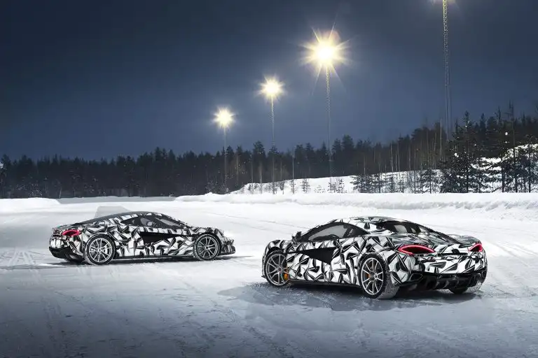 McLaren Launches Its Inaugural Ice Driving Experience