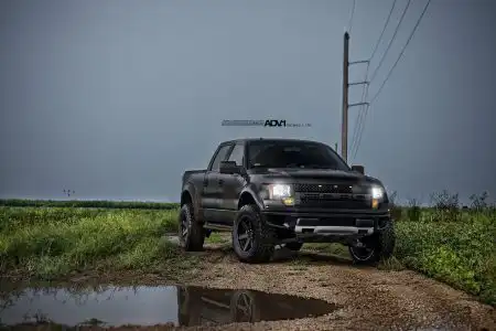 Ford SVT Raptor With ADV.1 Wheels By Wheels Boutique Wallpaper