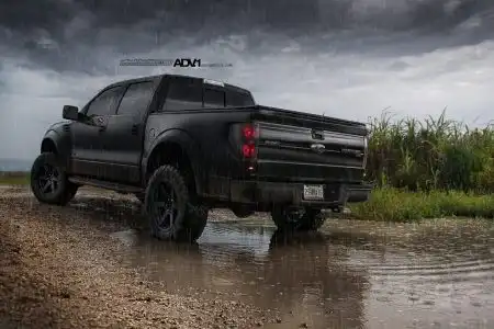 Ford SVT Raptor With ADV.1 Wheels By Wheels Boutique Wallpaper