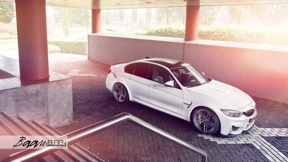 Alpine White BMW M4 With Aftermarket Aero Parts 5 Alpine White BMW M4 With Aftermarket Aero Parts