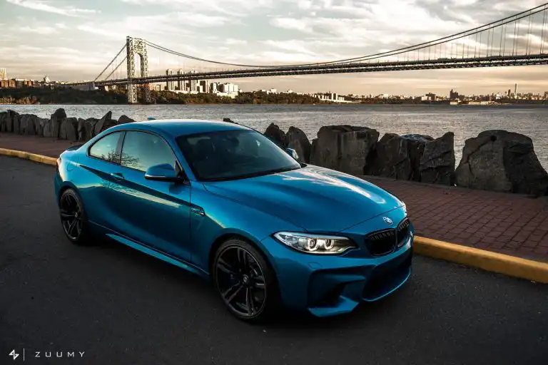 A Long Beach Blue BMW M2 Photoshoot