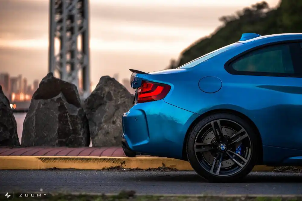 A Long Beach Blue BMW M2 Photoshoot