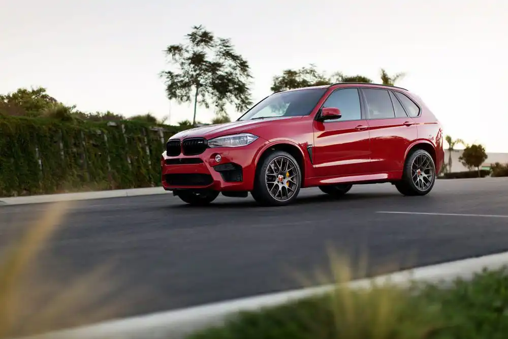 Melbourne Red BMW X5 M