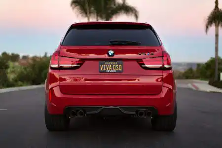 Melbourne Red Metallic BMW X5 M is done by Alex Stone Wallpaper