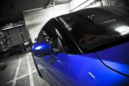 Blue Nissan GTR Photoshoot By Leon Tang
