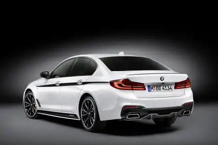 The new BMW 5 Series Sedan BMW M Performance Parts Revealed