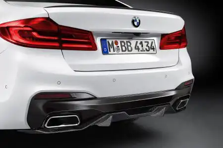 The new BMW 5 Series Sedan BMW M Performance Parts Revealed