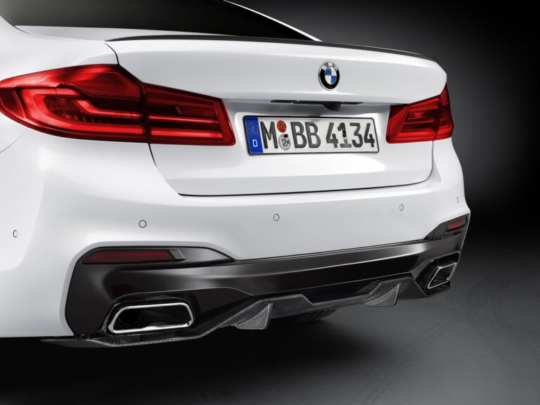 The new BMW 5 Series Sedan BMW M Performance Parts Revealed