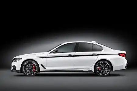 The new BMW 5 Series Sedan BMW M Performance Parts Revealed
