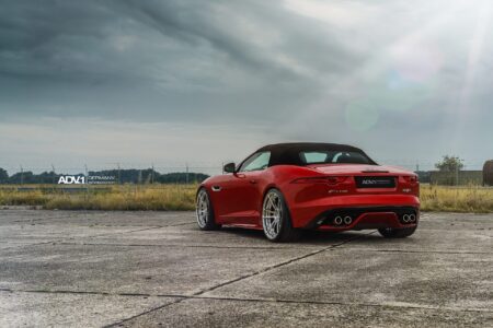 jaguar-f-type-cabriolet-convertible-red-aftermarket-lowered-chrome-luxury-adv1-wheels-forged-j