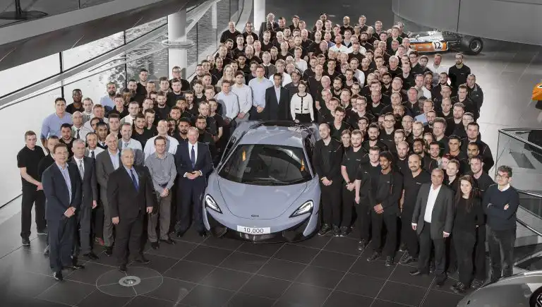 McLaren Just Built The Company’s 10,000th Car