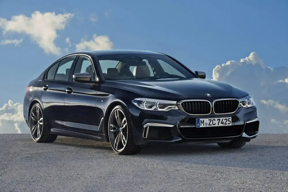BMW announced pricing for the new BMW 5 Series model range 4 BMW M550i 12