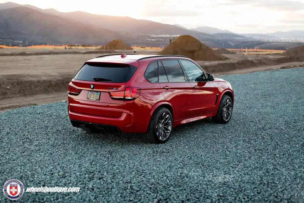 A Melbourne Red BMW X5M Gets HRE P200 Wheels 7 Melbourne Red BMW X5M on HRE P200 Wheels 10