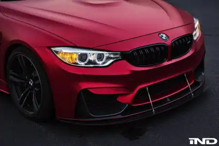 Matte Red BMW M4 Photoshoot
