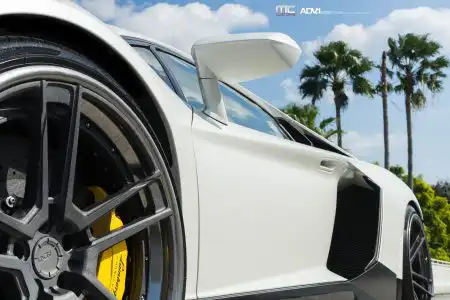 White Lamborghini Aventador 50th Anniversario – ADV.1 Wheels Wallpapers