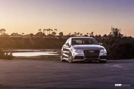 Daytona Gray Audi S3 With VMR V810 Wheels