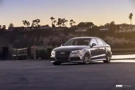 Daytona Gray Audi S3 With VMR V810 Wheels