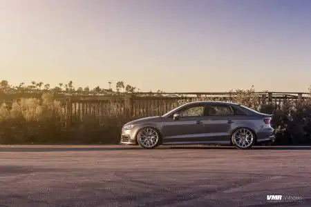Daytona Gray Audi S3 With VMR V810 Wheels