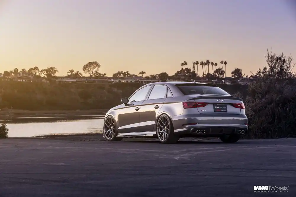 Daytona Gray Audi S3 With VMR V810 Wheels