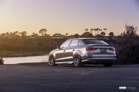 Daytona Gray Audi S3 With VMR V810 Wheels