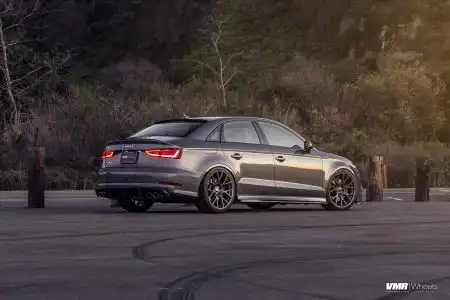 Daytona Gray Audi S3 With VMR V810 Wheels
