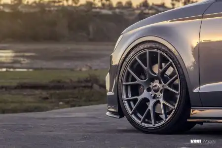 Daytona Gray Audi S3 With VMR V810 Wheels