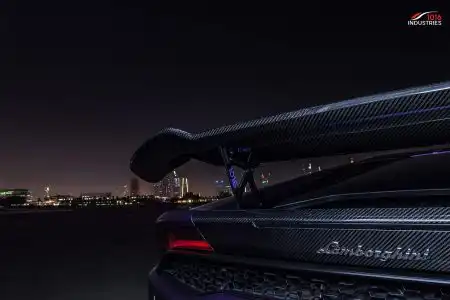 Matte Purple Lamborghini Huracán From Dubai