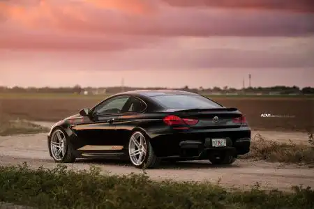 Mineral Black BMW M6 With ADV.1 Wheels Wallpaper